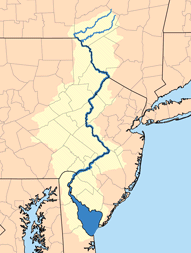 Delaware River Map